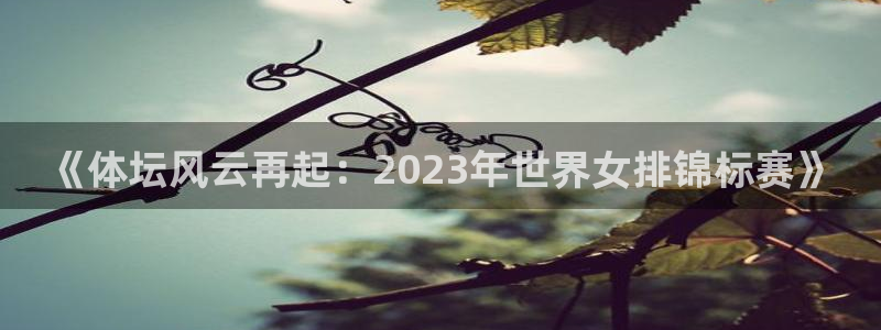 欧亿体育官方正版app娱乐40996:《体坛风云再起:202